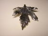 Silver pendant leaf